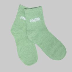 Chaussette menthe amour a paillette em-ch-xgs2621 Femme EMERAUDE