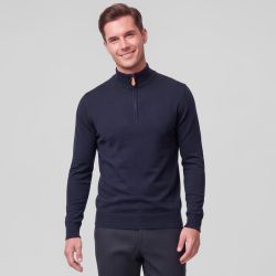 Pull col demi zip pnm-04 paname brothers Homme PANAME BROTHERS