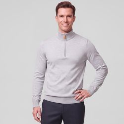 Pull col demi zip pnm-04 paname brothers Homme PANAME BROTHERS
