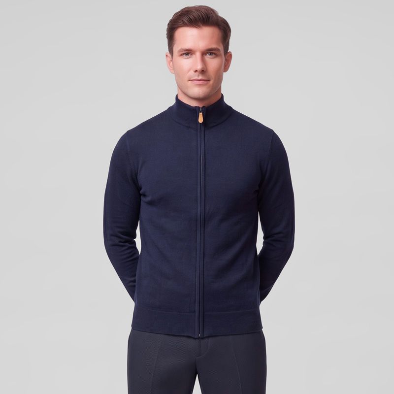Gilet col cheminée zippé Homme PANAME BROTHERS Gilet col cheminée zippé Homme PANAME BROTHERS