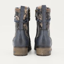 Bottine a talon navy 15m0062015 t36/41 Femme MUSTANG