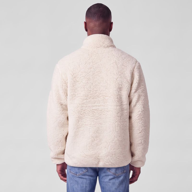 Veste polaire beige serge-ds Homme PANAME BROTHERS