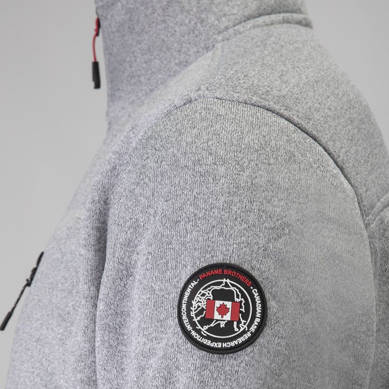 Veste polaire black sonny-ds Homme PANAME BROTHERS