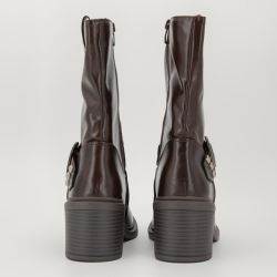 Botte chocolat c01t244pucho01j t36/41 Femme LES PETITES BOMBES