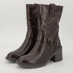 Botte chocolat c01t244pucho01j t36/41 Femme LES PETITES BOMBES