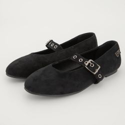 Ballerine noir suedine c26l013sunr01j t36/41 Femme LES PETITES BOMBES