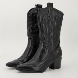 Botte noir c01t348punr01a t36/41 Femme LES PETITES BOMBES