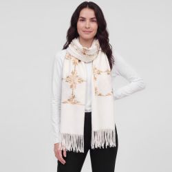 Echarpe brode gp-ff-226016 Femme GERARD PASQUIER