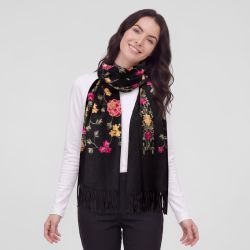 Echarpe brode gp-ff-226016 Femme GERARD PASQUIER