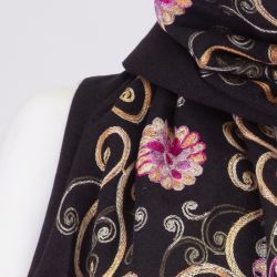 Echarpe brode gp-ff-226016 Femme GERARD PASQUIER