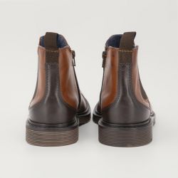 Bottine cognac 325ate355000-6300 t40/46 Homme BUGATTI