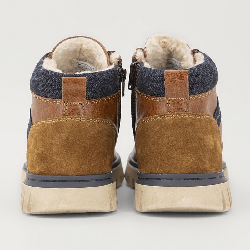 Basket montante cognac 325atg535000-6300 t40/46 Homme BUGATTI