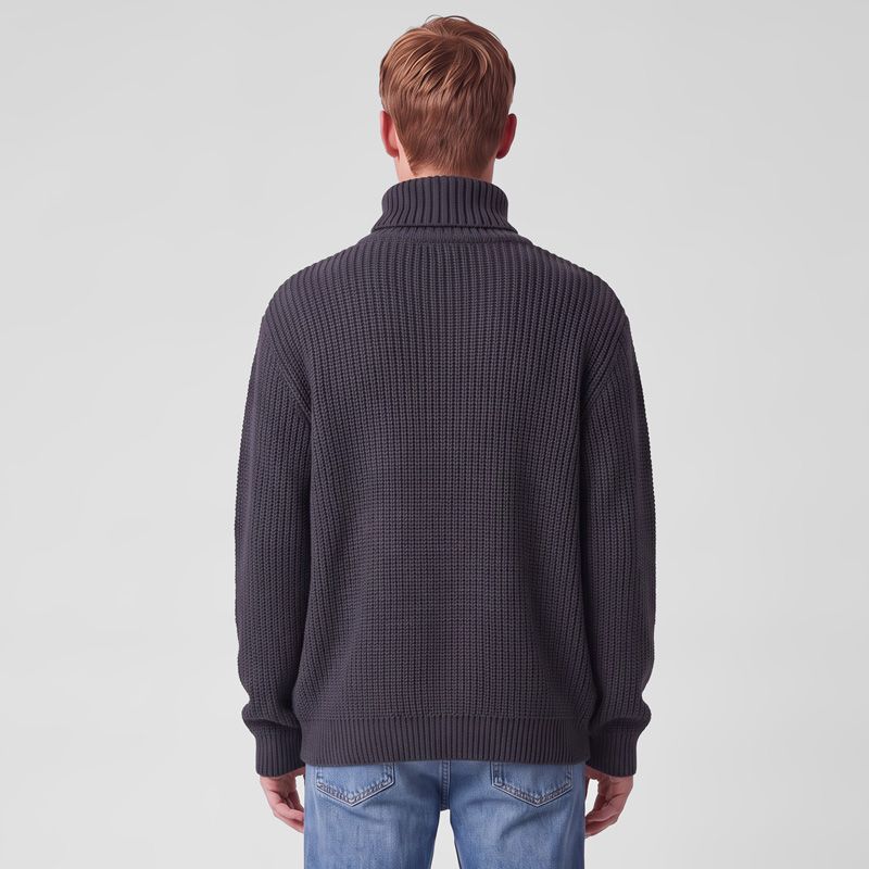 Pull col montant marine pnm-1012-ds Homme PANAME BROTHERS