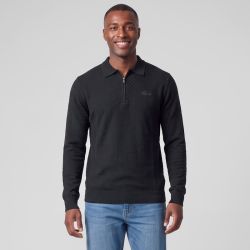 Pull col polo zippe licinio Homme KAPORAL