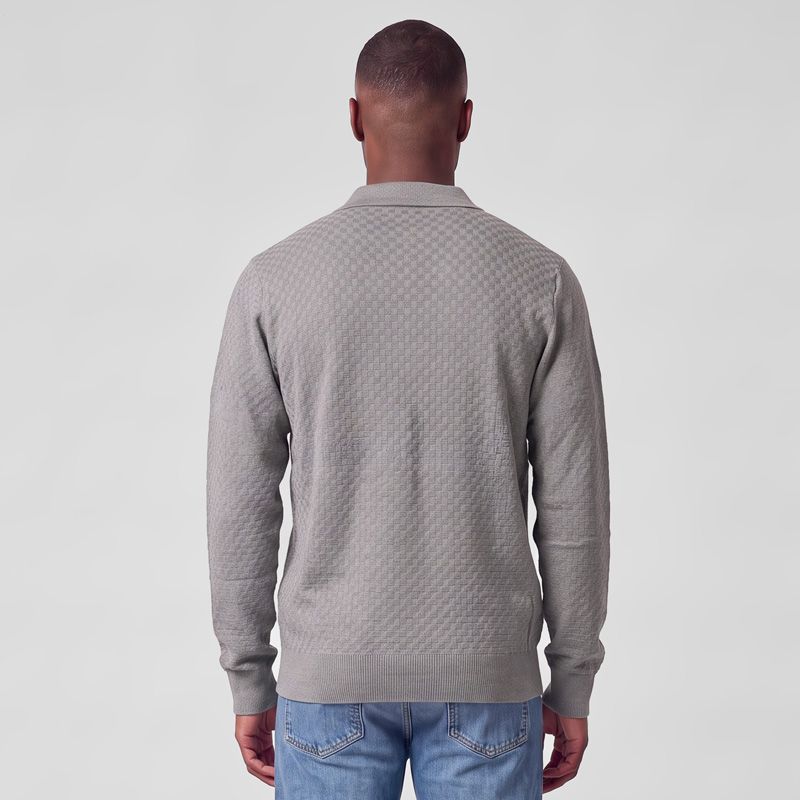 Pull col polo zippe licinio Homme KAPORAL