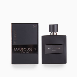 Eau de parfum Pour Lui In Black 100ml Homme MAUBOUSSIN marque pas cher prix dégriffés destockage