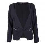Veste Blazer basique zips femme DDP marque pas cher prix dégriffés destockage