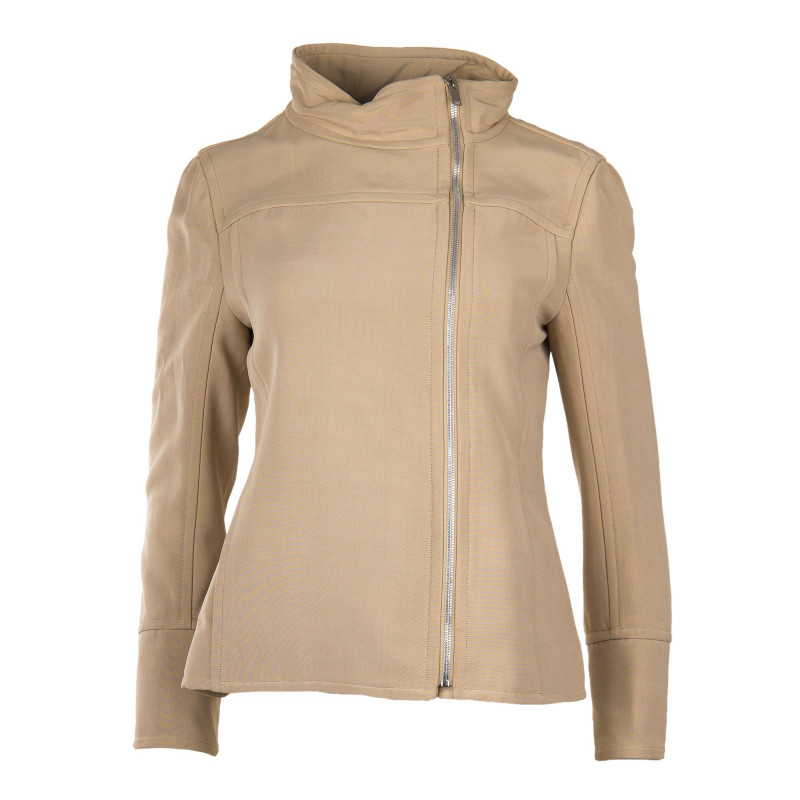 Courreges À Dégriffé Femme Style Perfecto Beige Veste Prix wqIv1Xw