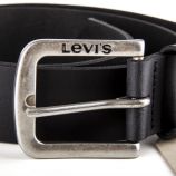 Ceinture en cuir noire Levi's marque pas cher prix dégriffés destockage
