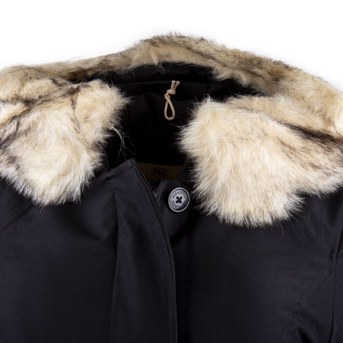 Parka imperméable capuche fausse fourrure Femme PARAGOOSE à prix Parka imperméable capuche fausse fourrure Femme PARAGOOSE à prix