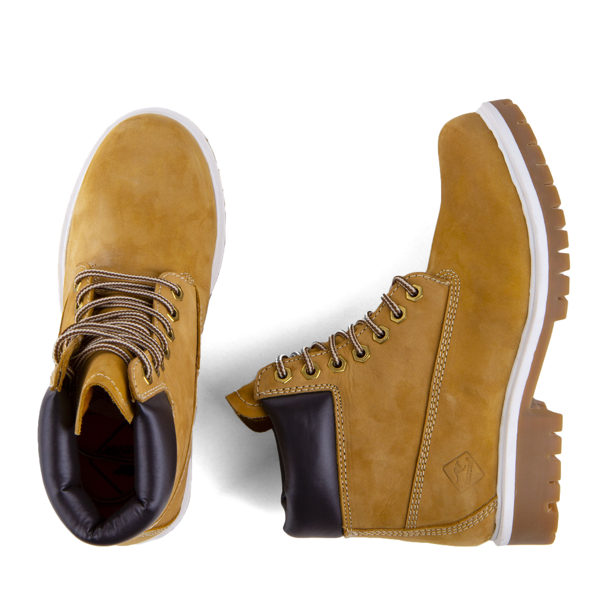 bottine couleur camel