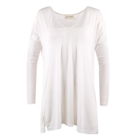 tee shirt basique manche longue femme