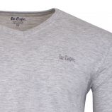 Tee shirt gris Ilenzo manches courtes Homme LEE COOPER marque pas cher prix dégriffés destockage