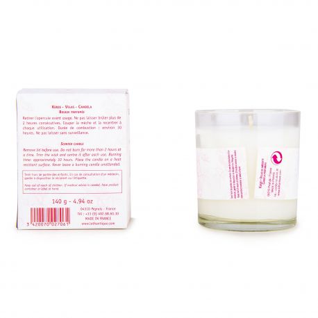 Bougie parfumée à la rose 140g Mixte Chemin de Roses LOTHANTIQUE marque pas cher prix dégriffés destockage