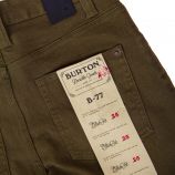 Pantalon toile Enfant BURTON marque pas cher prix dégriffés destockage